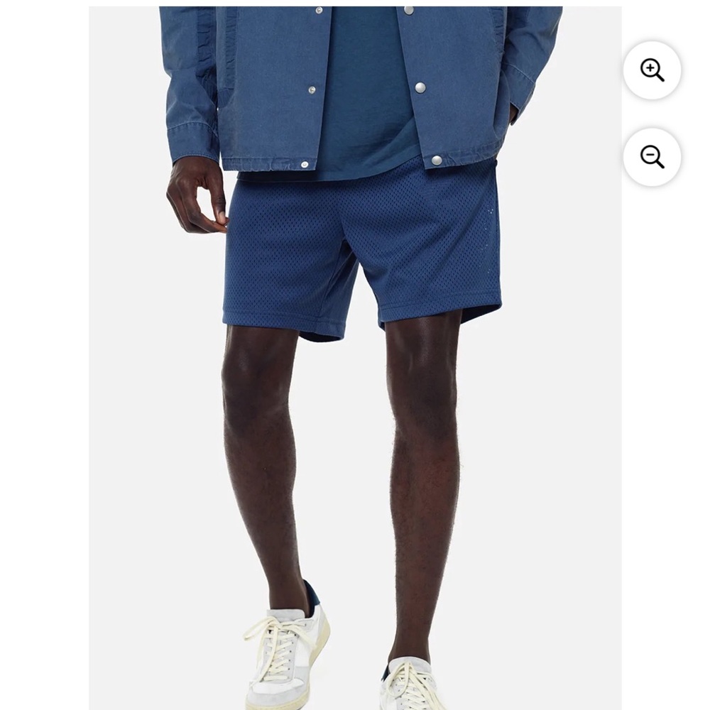 John Elliott AAU Mesh Shorts Blue Size Small 1